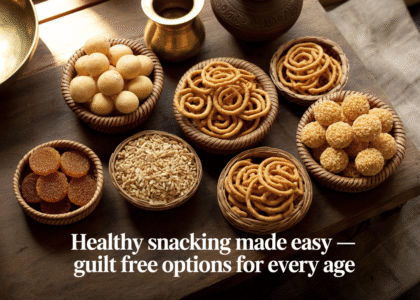 Healthy Snacking Made Easy — Guilt Free Options for Every Age.
